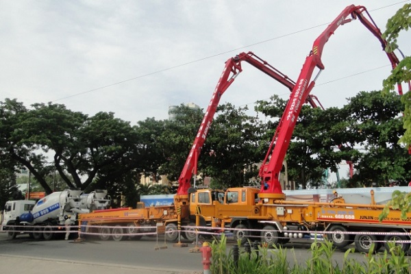 Bảng báo giá Đổ bê tông tươi tại TP Vinh Nghệ An