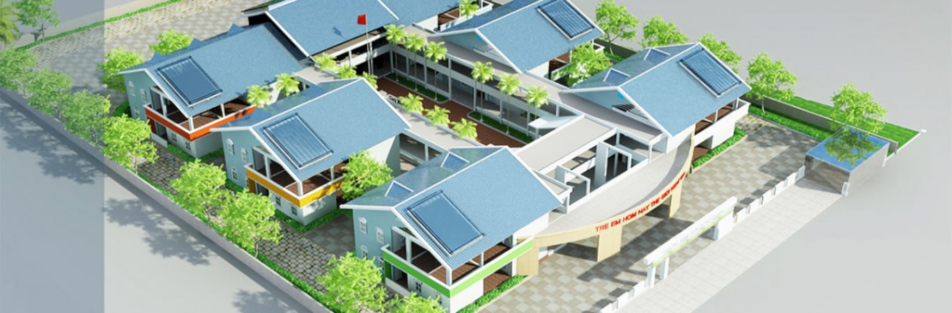 Thiết kế trường mầm non tp vinh nghệ an